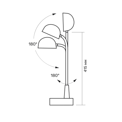 LED лампа настiльна з акумулятором TITANUM TLTF-012W 7W 3000-6000K, Titanum, 28343