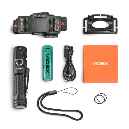 Портативний світлодіодний ліхтарик VIDEX VLF-A232R 1000Lm 5000K, Videx, 28362