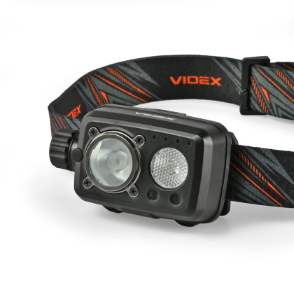 Налобний світлодіодний ліхтарик VIDEX VLF-H189 600Lm 5000K, Videx, 28364