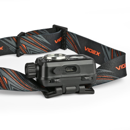 Налобний світлодіодний ліхтарик VIDEX VLF-H189 600Lm 5000K, Videx, 28364