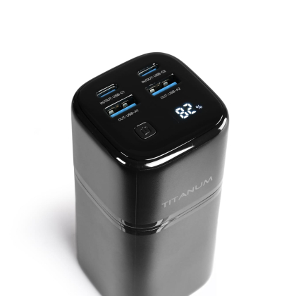 Повербанк 20000mAh TITANUM WP33 PD70W Black, Titanum, 28497