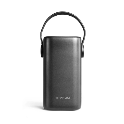 Повербанк 40000mAh TITANUM WC40 PD65W Black, Titanum, 28498