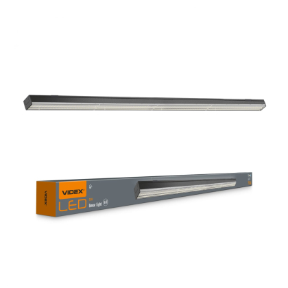 LED світильник лінійний VIDEX BN03 50W 1.2М 5000K 220V Black, Videx, 28533