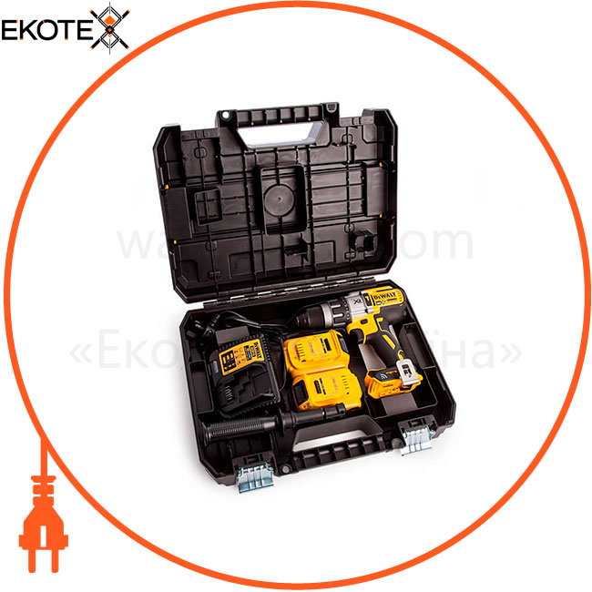 Дриль-шуруповерт акумуляторна бесщеточний ударна DeWALT DCD997P2B, DeWALT, DCD997P2B