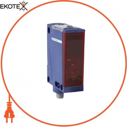 photo-electric sensor - XUX - receiver - Sn 40m - 12..24VDC - M12, Schneider, XUX2ANANM12R