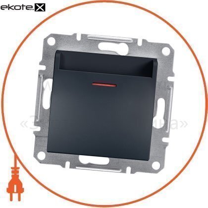 КАРТК. ВИМИКАЧ ХУТРО АНТРАЦИТ, Schneider, EPH6200171