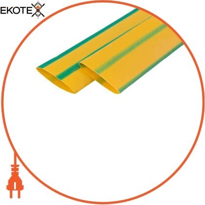 Enext s024189 термоусадочная трубка e.termo.stand.1,5.0,75.yellow-green, 1,5 / 0,75, 1м, желто-зеленая