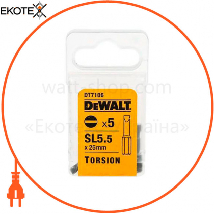 Набір біт DeWALT DT7106, DeWALT, DT7106