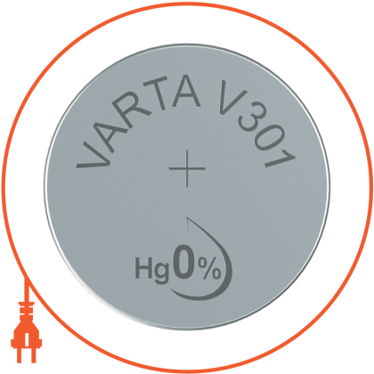 Батарейка VARTA V 301 1 шт, Varta, 301101111