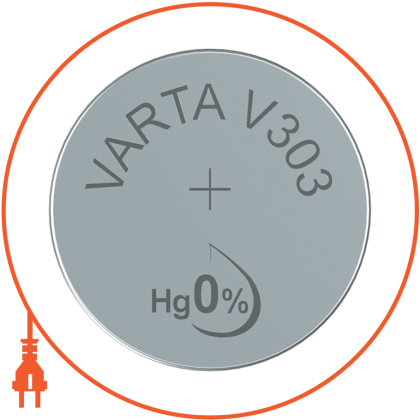 Батарейка VARTA V 303 1 шт, Varta, 303101111