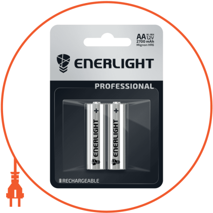 Акумулятор ENERLIGHT Professional AA 2700mAh BLI 2