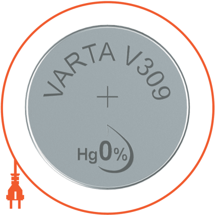 Батарейка VARTA V 309 1 шт, Varta, 309101111