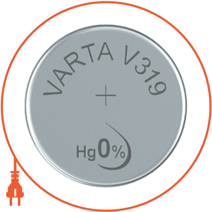 Батарейка VARTA V 319 1 шт, Varta, 319101111