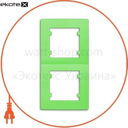 Рамка для розетки 2-на, Makel, 32102710