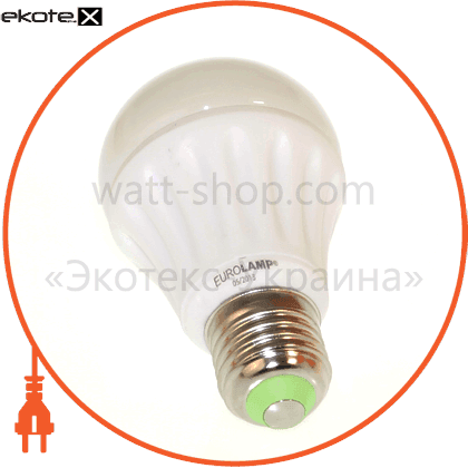 Eurolamp LED-A60-9W/4100(ceram) eurolamp led лампа керамік a60 9w e27 4100k (50)