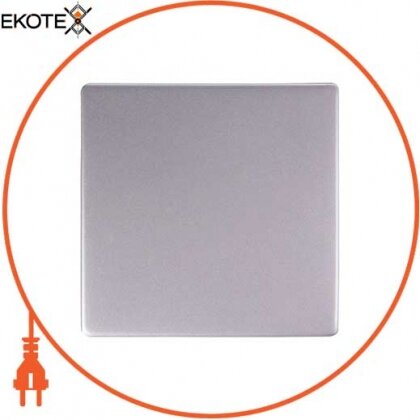 Enext ins0040098 кнопка e.lux.11611l.pn.aluminium одинарная алюминий