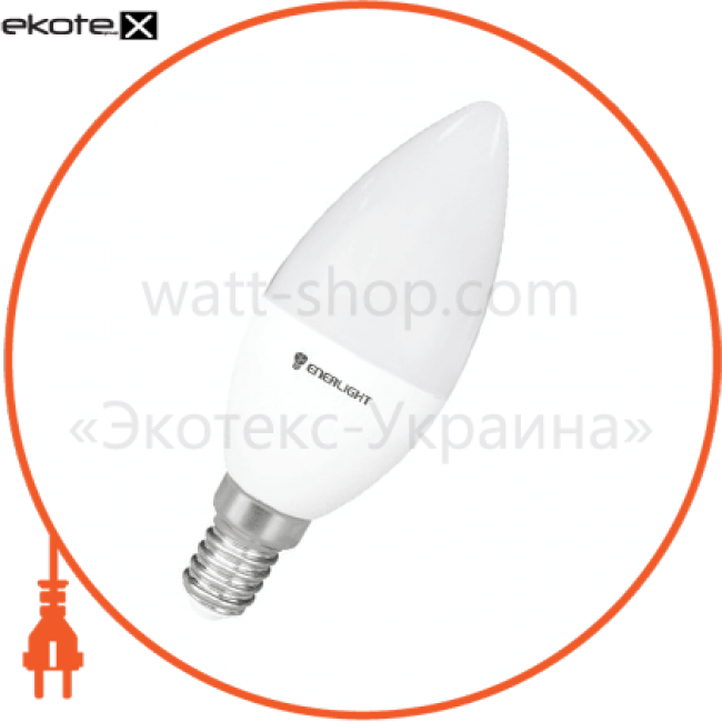 Enerlight C37E146SMDNFR лампа светодиодная enerlight с37 6вт 4100k e14
