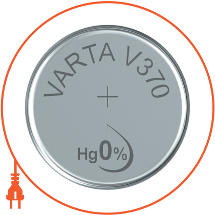 Батарейка VARTA V 370 1 шт, Varta, 370101111