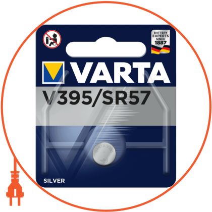 Батарейка VARTA V 395 1 шт, Varta, 395101111