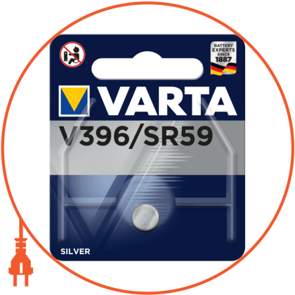 Батарейка VARTA V 396 1 шт, Varta, 396101111