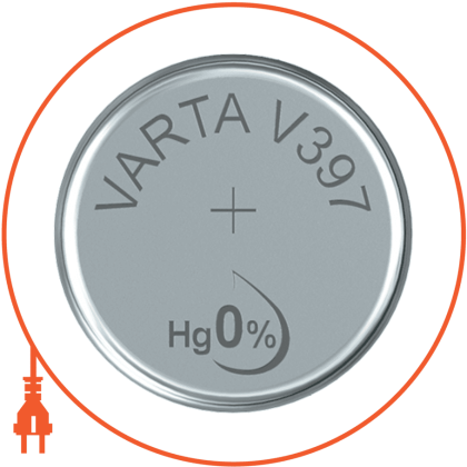 Батарейка VARTA V 397 1 шт, Varta, 397101111