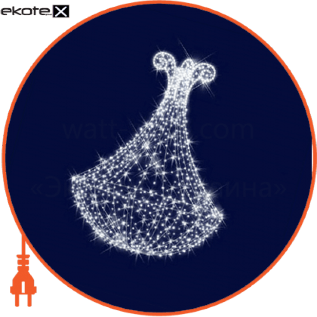 Світлова конструкція Люстра, 1,2*1,5*1,2, Люм'єр, 3D042