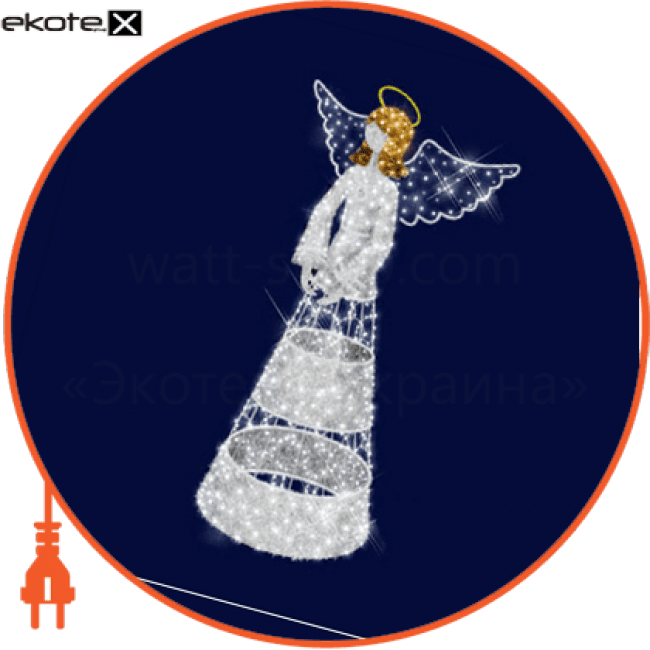 Люмьер 3D203 световая конструкция ангел, 0,6 * 1,8 * 0,6