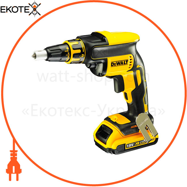 Шуруповерт акумуляторний бесщеточний DeWALT DCF620D2, DeWALT, DCF620D2