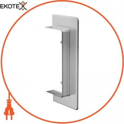 Тримач кабелю 45 - wall / ceiling frame - PC / ABS - aluminium metallic, Schneider, ISM10355