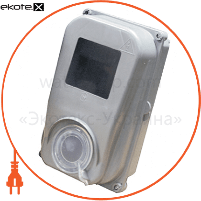 Enext s0110001 корпус пластиковый e.mbox.stand.plastic.n.f1 под однофазный счетчик, навесной, с комплектом метизов