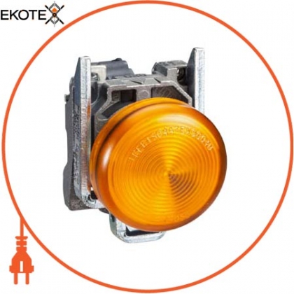 сигнальна лампа O 22 - IP65 - помаранчевий - LED - 230-240В - клеми - ATEX, Schneider, XB4BVM5EX