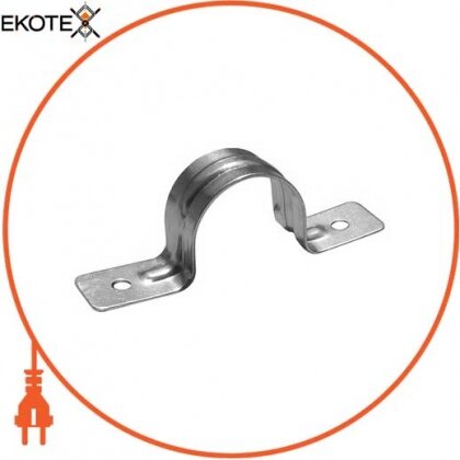 Enext s043009 клипса e.met.clips.stand.25.2s для металлорукава 25мм (1), двусторонняя
