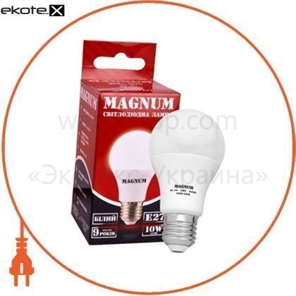 Magnum 90007457 лампа светодиодная magnum bl 60 10 вт 4100k 220в e27