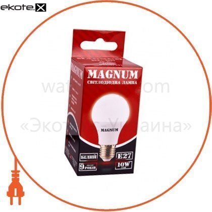 Magnum 90007457 лампа светодиодная magnum bl 60 10 вт 4100k 220в e27