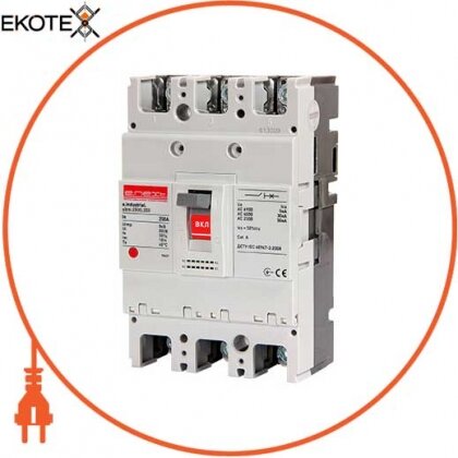 Enext i0010009 силовой автоматический выключатель e.industrial.ukm.250s.250, 3р, 250а