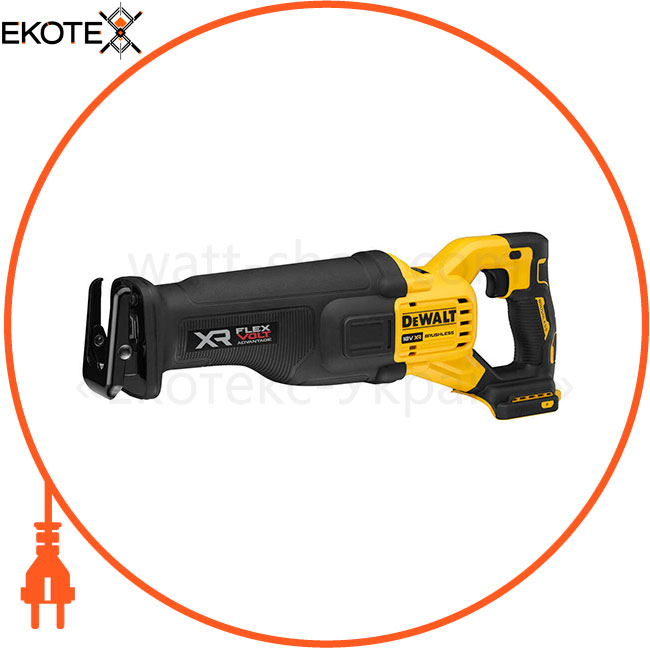 Пила шабельна акумуляторна DeWALT DCS386NT, DeWALT, DCS386NT