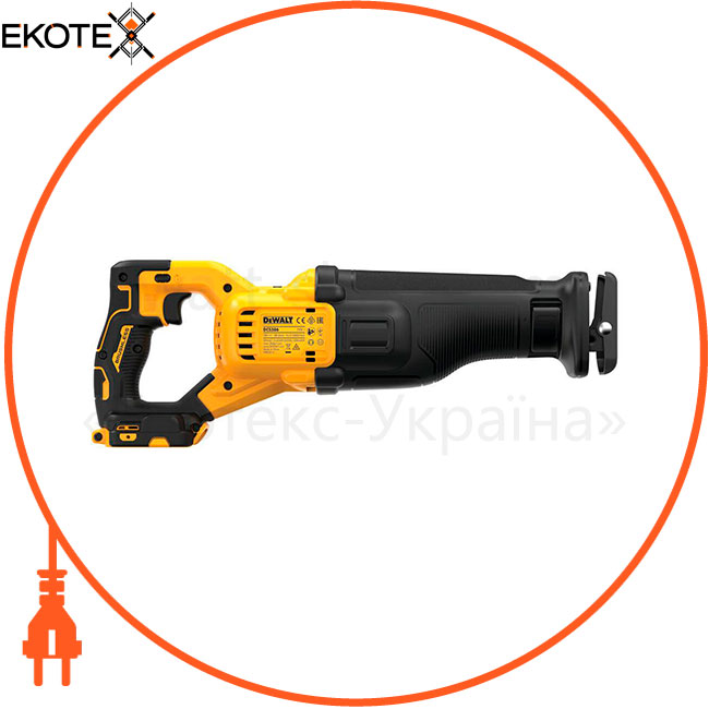 Пила шабельна акумуляторна DeWALT DCS386NT, DeWALT, DCS386NT