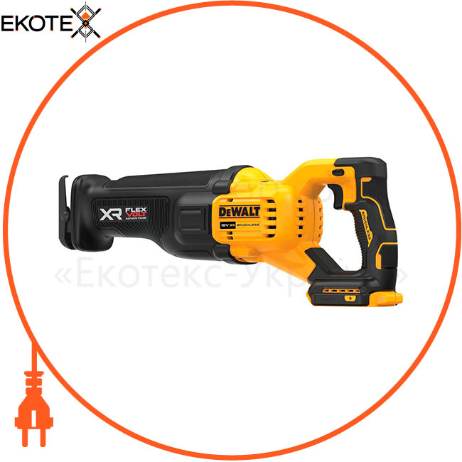 Пила шабельна акумуляторна DeWALT DCS386NT, DeWALT, DCS386NT