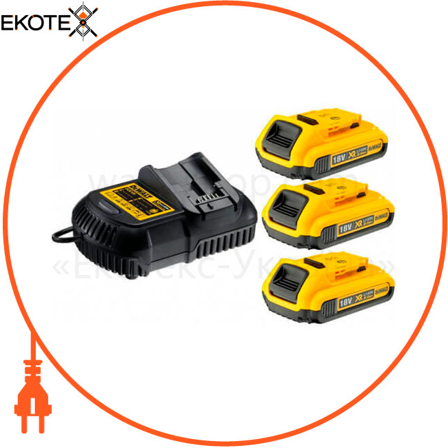Зарядний пристрій DeWALT DCB115D3, DeWALT, DCB115D3