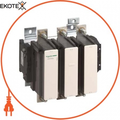 Контактор F 3p, 800 А, 220В dc1.8 Вт, розширений, Schneider, LC1F800MW