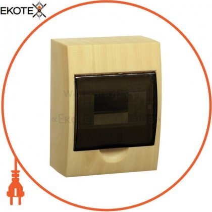 Корпус модульний пластиковий навісний ЩРН-П-6 (сосна) IP41 IEK, IEK, MKP12-N-06-41-K34