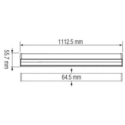 Світлодіодний світильник вологозахищений PROLINE-40 40W 6400К, Horoz Electric, 400-002-131