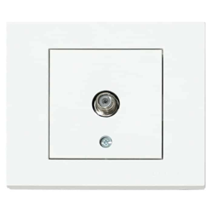Розетка супутникова біла GRANO, Ovivo, 400-010300-231