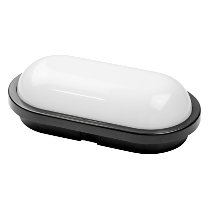 Світлодіодний світильник вологозахищений AYDOS-20 20W IP65 4200К чорний, Horoz Electric, 400-011-126