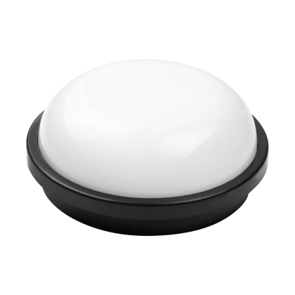 Світлодіодний світильник вологозахищений ARTOS-15 15W IP65 6400К чорний, Horoz Electric, 400-012-127