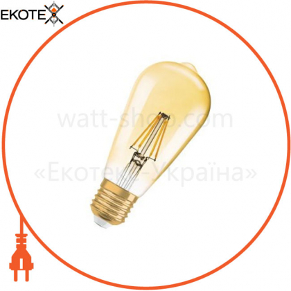 Лампа 1906LEDison 4W/824 230V FILGD E27, Ledvance Osram, 4052899962095