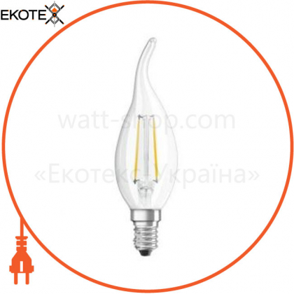 Лампа LS CL BA 40 4W/827 230V FIL E14 OSRAM w.o. CE, Ledvance Osram, 4058075055452