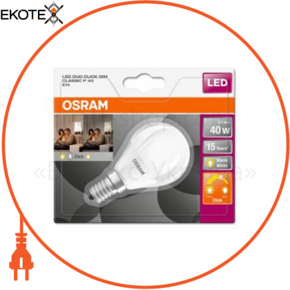 Лампа LSPAR16502XD 4,5W/827 230V GU10 6XBLI1 OSRAM, Ledvance Osram, 4058075105614
