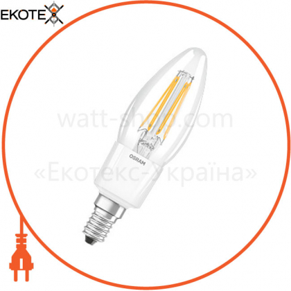 Лампа LED Star CL B60 DIM 6W/827 230V FIL E14 BLI1 OSRAM, Ledvance Osram, 4058075107786