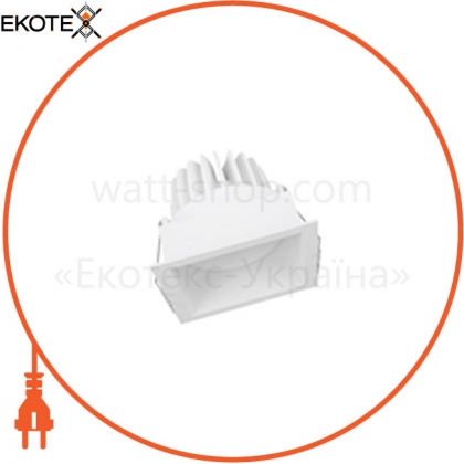 SP SQUARE DK ADJ 8W/3000K FL WT, Ledvance Osram, 4058075114043